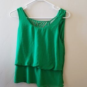 Naked Zebra green blouse